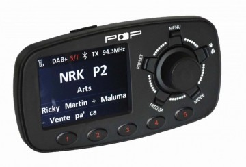 POPyourCAR 3.0 - DAB+ adapter for bil! Meget god antenne!