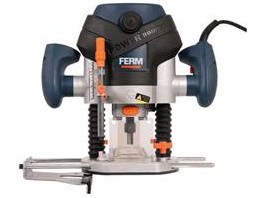 Ferm overfres 1300w m/fresestål