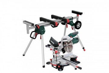 KUPP! Metabo KGS254 kapp og gjæringssag + KSU251 arbeidsbord