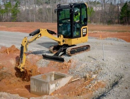 Utleiemaskin - CAT 301.8 minigraver - 2020 modell