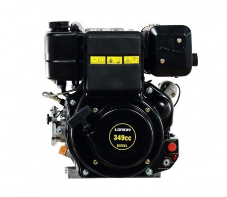 Loncin 7 hk dieselmotor med forvarmer og EL-start