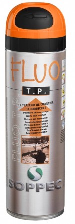 Soppec Fluo TP Proff merkespray, 12 stk Orange
