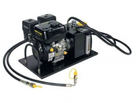 Hydraulikkstasjon med 6,5 hk motor og tank