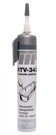 Flytende pakningsmasse Unican RTV-343