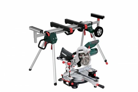 Metabo KGS 216 M kapp og gjæringssag med KSU251 arbeidsbord
