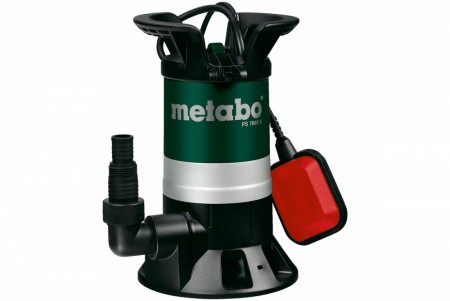 Metabo vannpumpe - flattsugende, skittenvannspumpe PS 7500 S