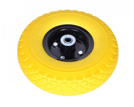 Punkteringsfritt hjul til lagertralle/sekketralle 20 mm aksel