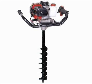 Jordbor med bensin motor og 200mm bor (KAMPANJEPRIS!)