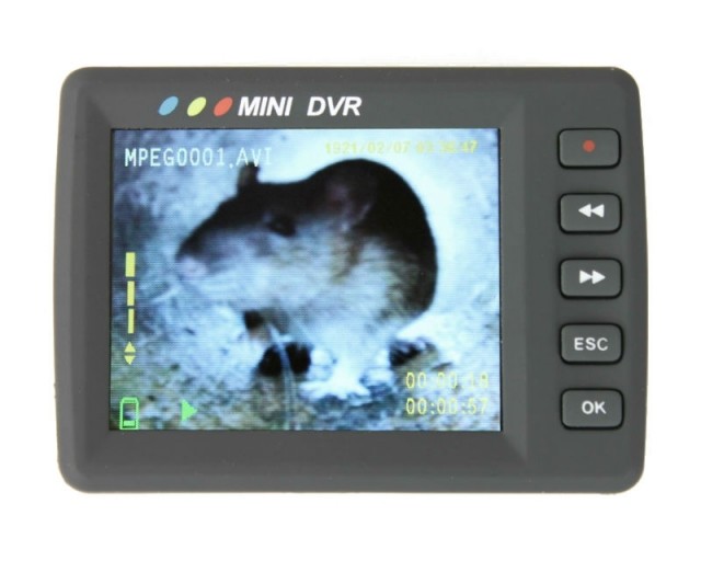 Mini videoopptaker til inspeksjonskamera